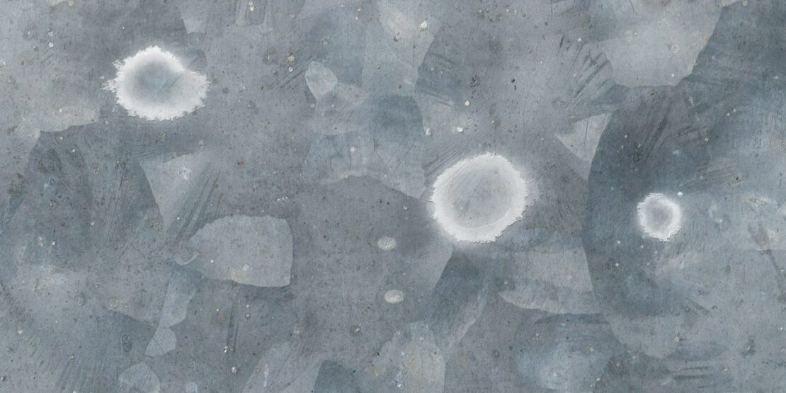 Close up Zinc texture and background with copy space